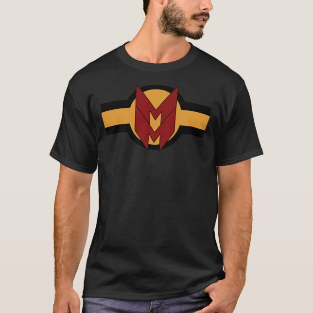 Camiseta Logotipo Moderno Miracleman (Black Stripes)   (Frente)