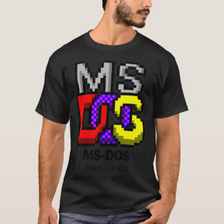 Camiseta Logotipo Ms Dos Essencial T-Shirt