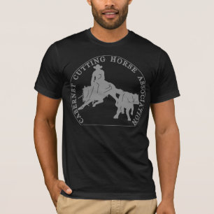 Camiseta Logotipo Noir americano Gris de Cabernet CHA do
