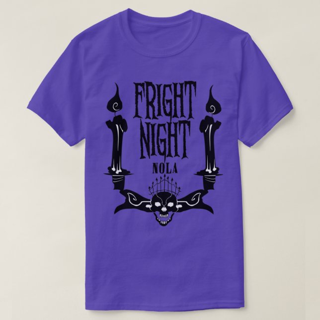 Camiseta Logotipo Noite NOLA (Frente do Design)