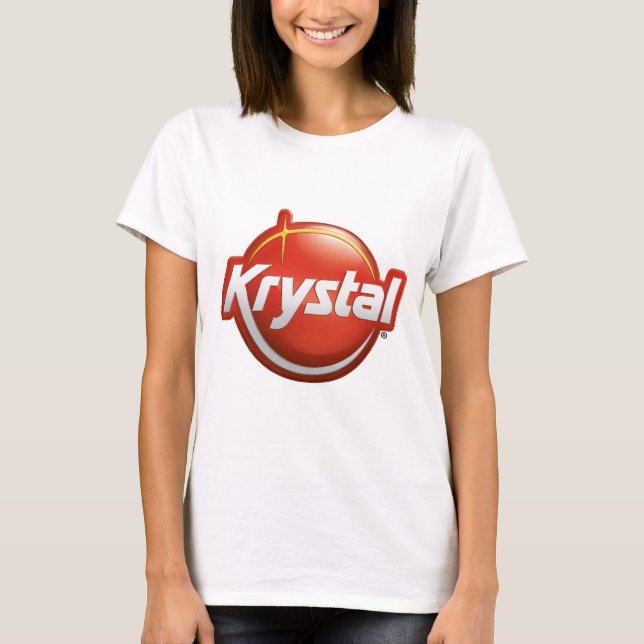 Camiseta Logotipo novo de Krystal (Frente)