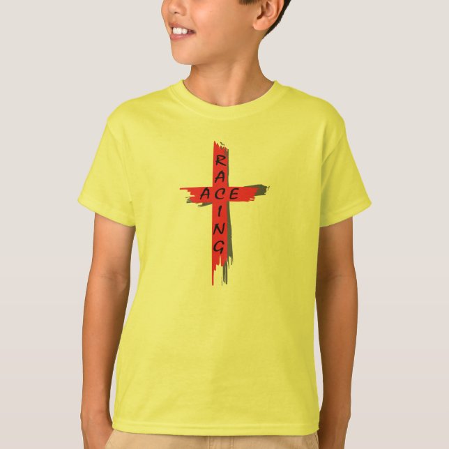 Camiseta Logotipo oficial da Ace Racing (Crianças) Tee (Frente)