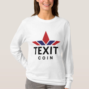 Camiseta Logotipo oficial da moeda TeXit