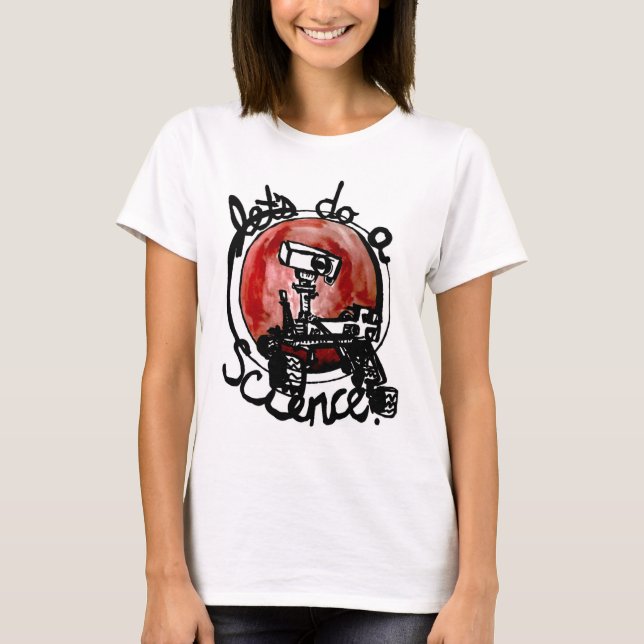 Camiseta Logotipo oficial do @SarcasticRover (Frente)