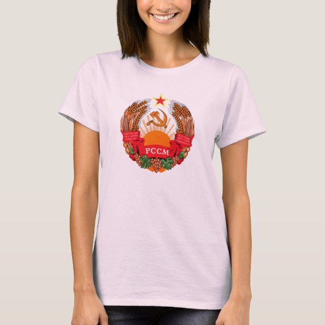 Camiseta Logotipo oficial do símbolo da heráldica de (Frente)