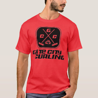 Camiseta Logotipo OG de Curling da Cidade do Portão