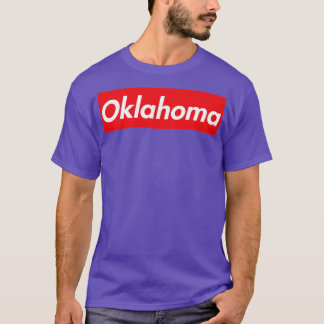 CAMISETA LOGOTIPO OKLAHOMA SUPER USA