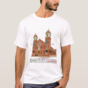 Camiseta Logótipo OLMC - Branco de Camisa-T masculino