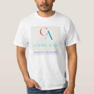 Camiseta Logotipo Orgânico Claudia Alves