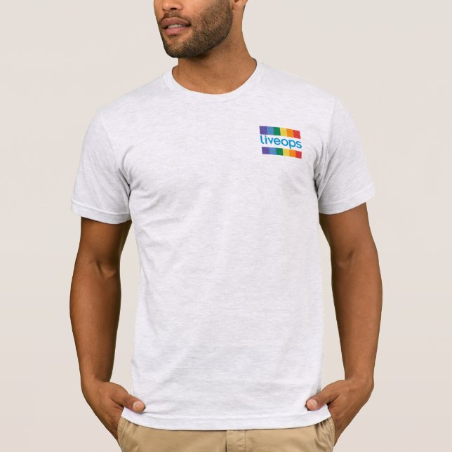 Camiseta Logotipo "Orgulho" do Livoeps (Frente)