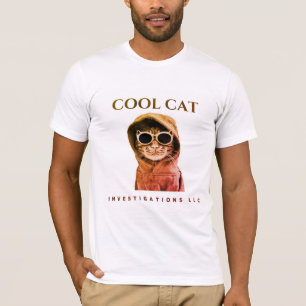 Camiseta Logótipo original Legal do Cat - pôr do sol manc