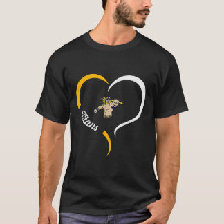 Camiseta Logotipo Ottawa-glandorf Titans Half Heart Slogan