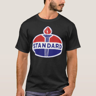 Camiseta Logotipo padrão do óleo
