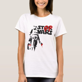 Camiseta Logotipo Paródia Stop Wars