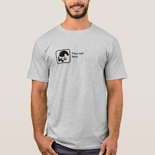 Camiseta Logotipo pequeno do campista -- Customizável