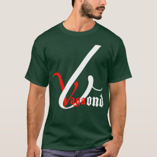 Camiseta Logotipo pequeno do vagabundo