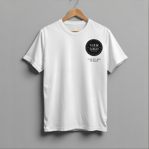 Camiseta Logotipo Personalizado da Empresa Presente Corpo