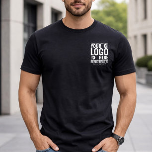 Camiseta Logotipo Personalizado, Logotipo de Negócios ou Ma