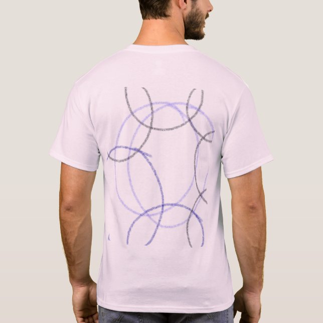 Camiseta Logotipo personalizado simples e elegante aqui, em (Verso)