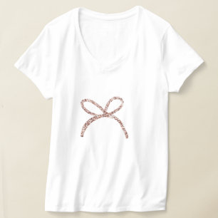 Camiseta Logotipo personalizado simples e elegante aqui, em