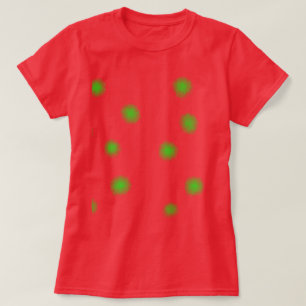 Camiseta Logotipo personalizado simples e elegante aqui emp