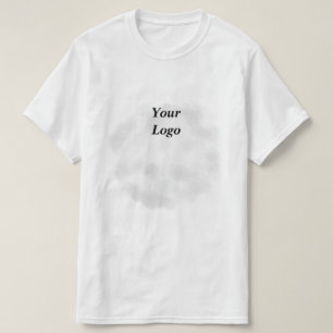 Camiseta Logotipo personalizado simples e elegante aqui na 