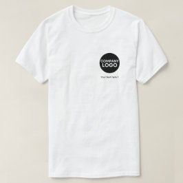 Camiseta Logotipo personalizado simples e Promocional de te