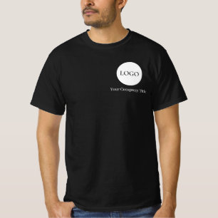 Camiseta Logotipo Personalizado Simples para Empresa para F