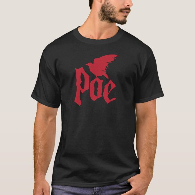 Camiseta Logotipo Poe Vermelho (Frente)