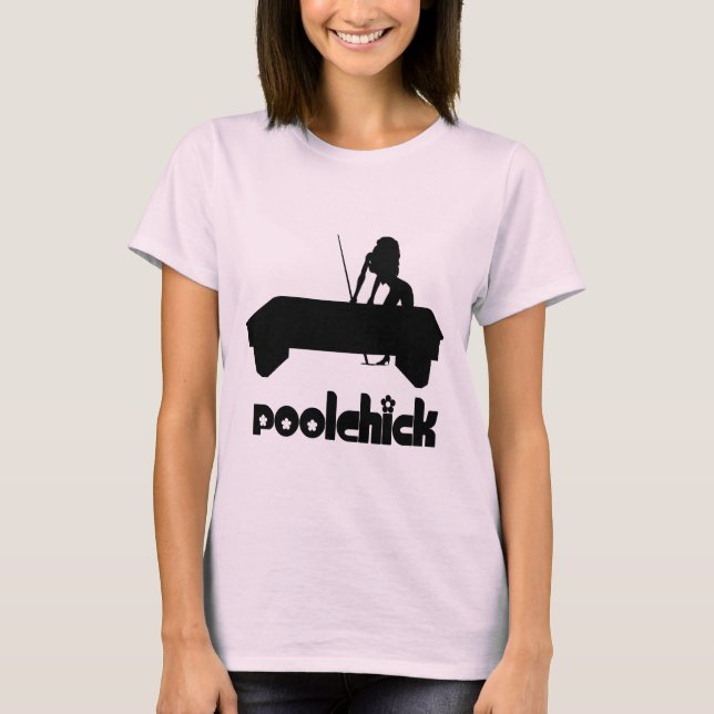 Camiseta Logotipo PoolChick (Frente)