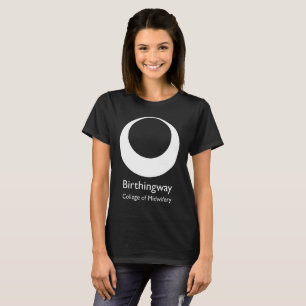 Camiseta Logotipo preto de Birthingway