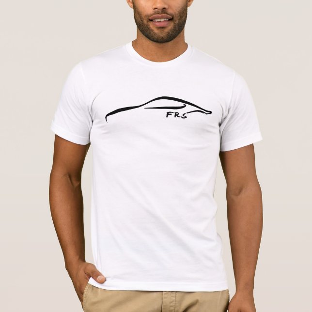 Camiseta Logotipo preto de FR-S Brustroke (Frente)