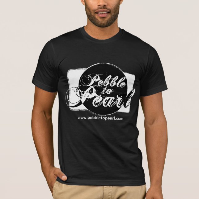 Camiseta Logotipo preto masculino (Frente)