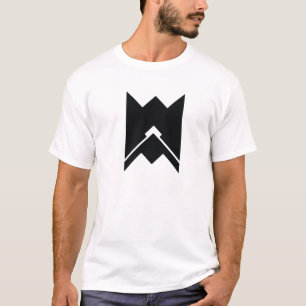 Camiseta Logotipo preto moderno simples