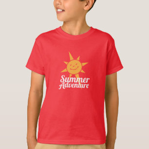Camiseta Logotipo principal do acampamento da aventura do