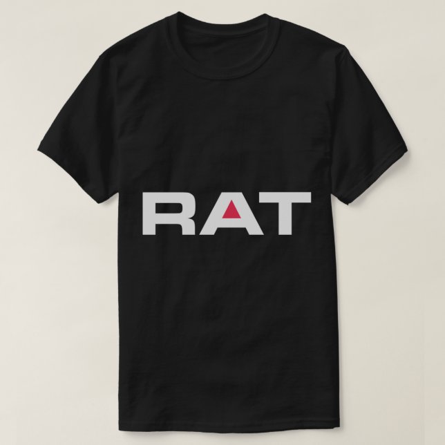 Camiseta Logótipo Proco Rat - Camisa-T Essencial (Frente do Design)
