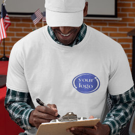 Camiseta Logotipo profissional moderno simples