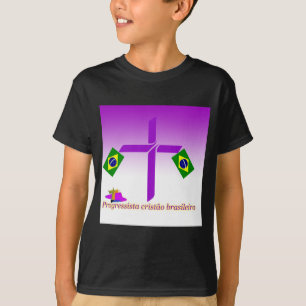 Camiseta Logótipo Progressista Cristão brasileiro