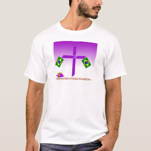 Camiseta Logótipo Progressista Cristão brasileiro