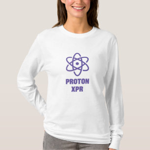 Camiseta Logotipo Proton XPR Proton Crypto Logotipo XPR