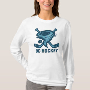 Camiseta Logotipo QC Hockey Tornado - Fan De Hockey Fan De