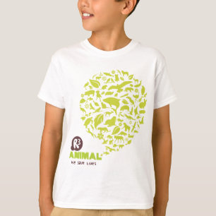 Camiseta Logotipo R3 Animal