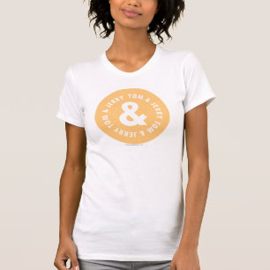 Camiseta Logotipo redondo 5 de Tom e de Jerry