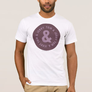Camiseta Logotipo redondo 9 de Tom e de Jerry