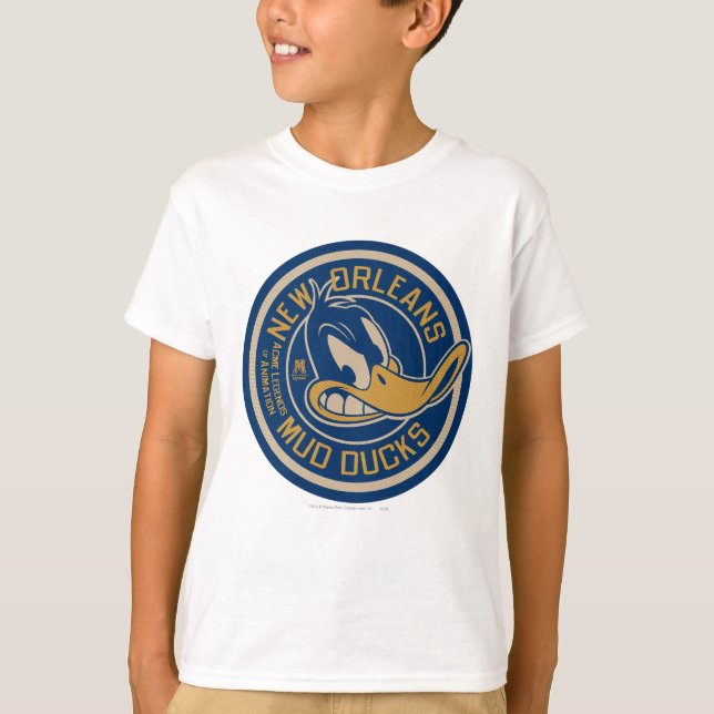 Camiseta Logotipo redondo DAFFY DUCK™ Mod Dud (Frente)