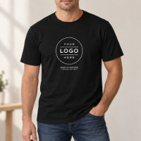Logotipo Redondo Preto Nome da Empresa Localização