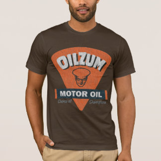 Camiseta Logotipo retro de OilZum