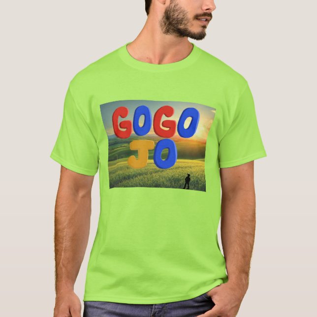Camiseta Logotipo Rewind GoGoJo (Frente)