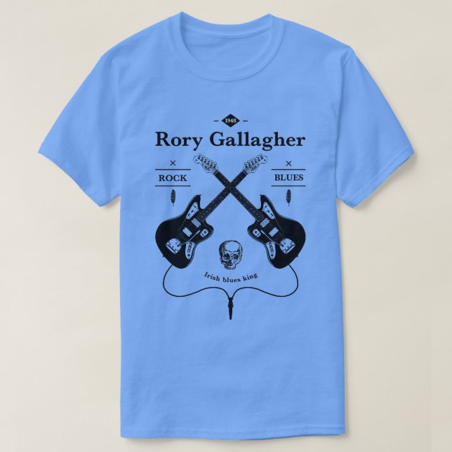 Camiseta Logotipo Rory Gallagher (Frente do Design)