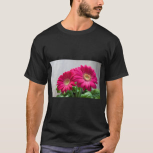Camiseta Logotipo rosa bonito